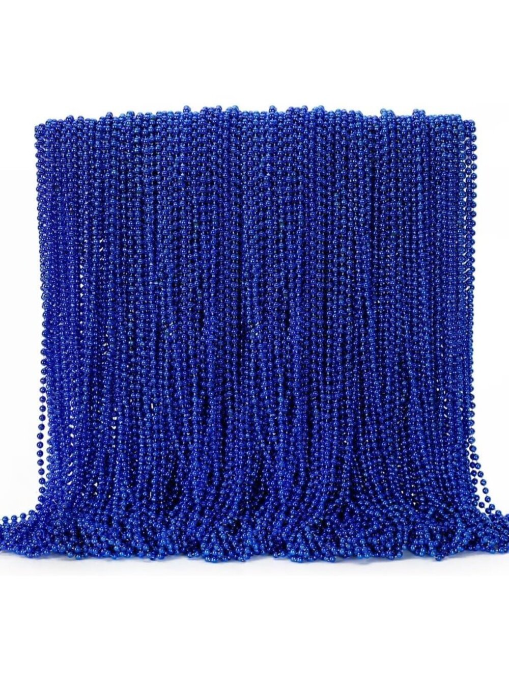 144PCS Mardi Gras Beads & Necklaces - 33" Festive Party Accessories for Events